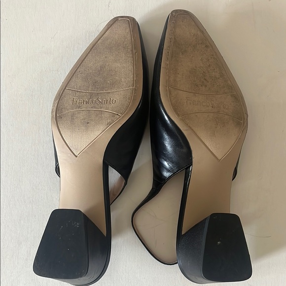 Franco Sarto Black Heels Elegant Design - Picture 5 of 10